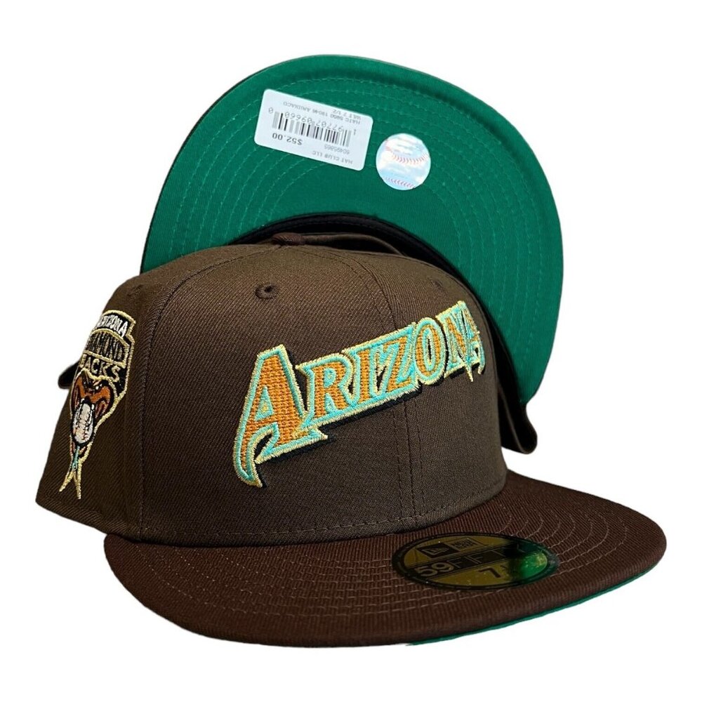 New Era Arizona Diamondbacks Fields 59FIFTY Fitted Hat Cap D-Backs Patch - Picture 8 of 9